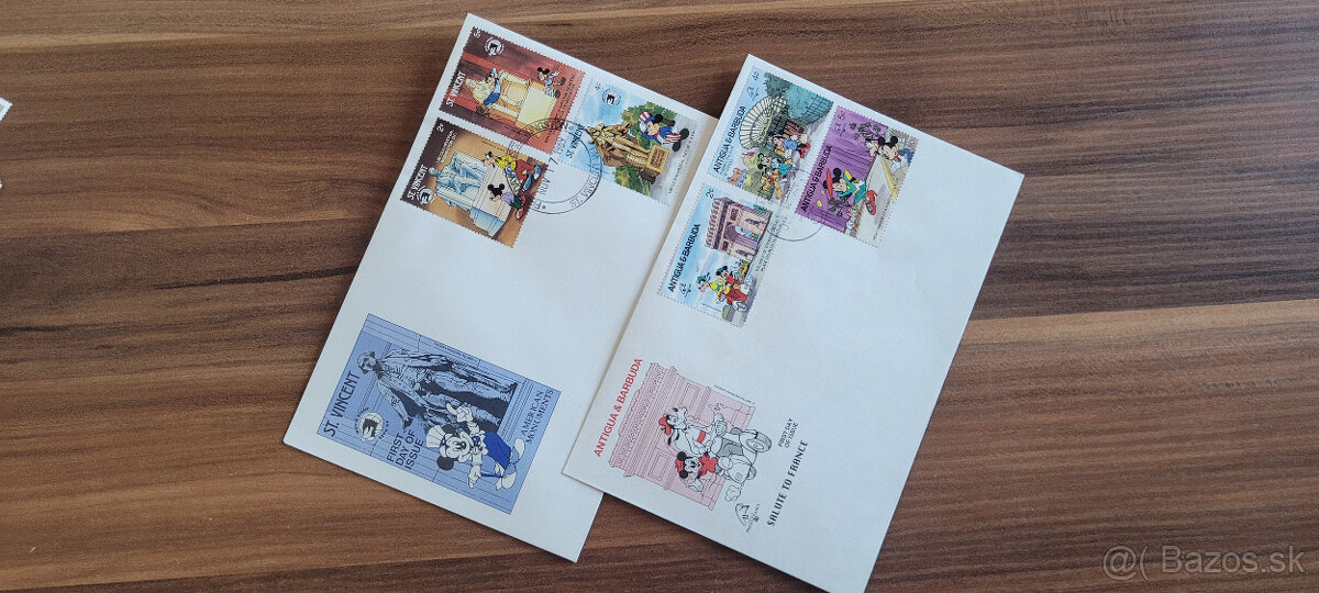 Karibik - 90 známok + 2 x FDC - 2