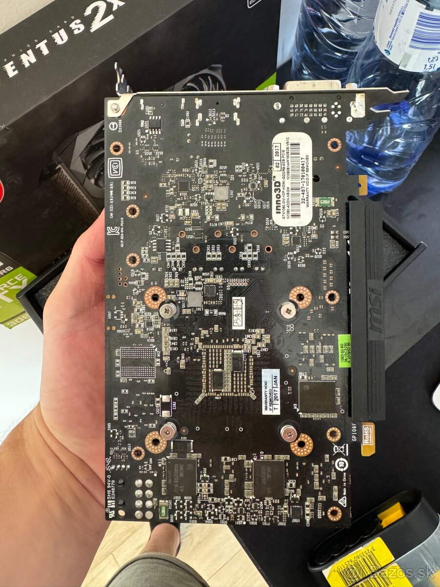 Grafická karta Inno3D GeForce GTX 1060 6GB GDDR5 - 2