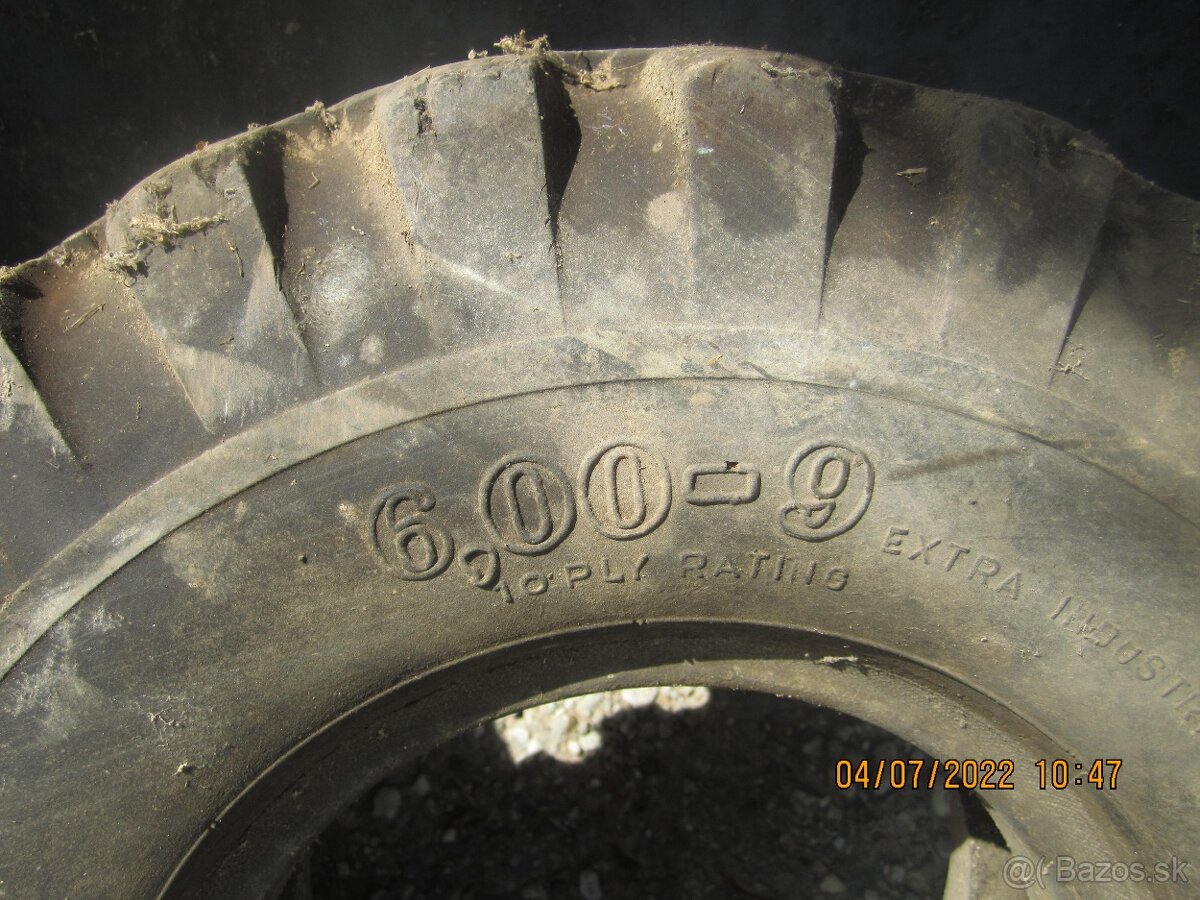 plašte 6,00-9 - 2