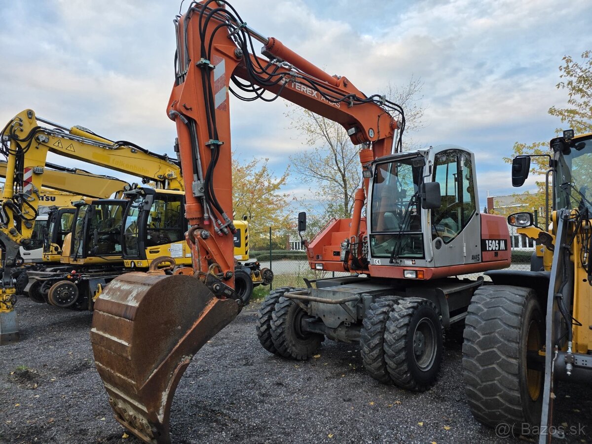 Kolový otočný bagr ATLAS-TEREX 1505 - 2