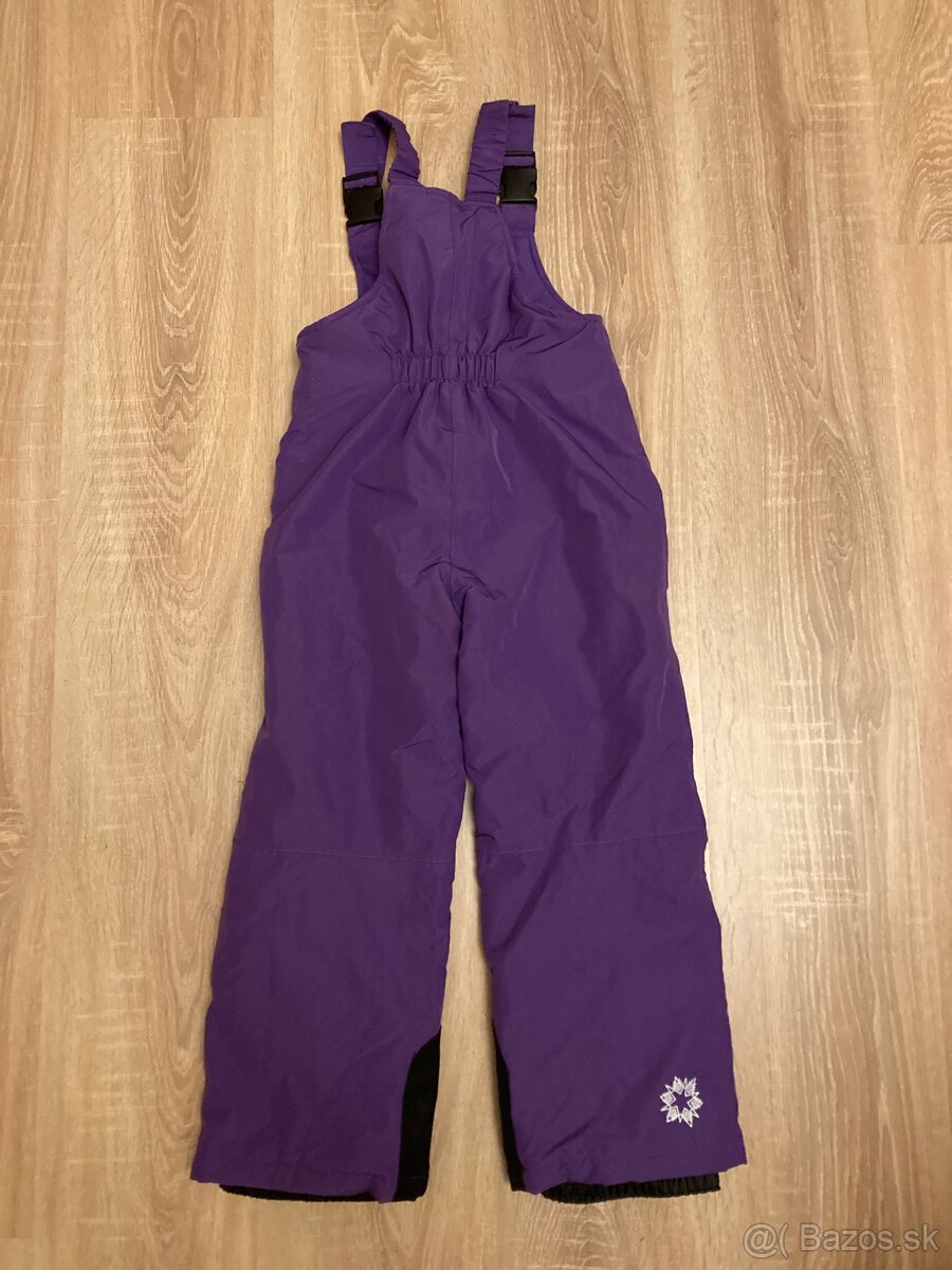 Detské fialové oteplovačky vel.110/116 - 2