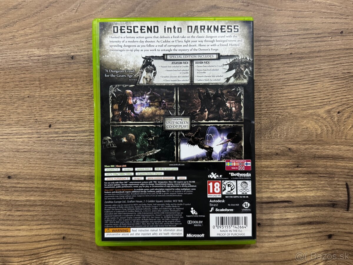 Hra XBOX 360 - Hunted The Demon’s Forge - 2