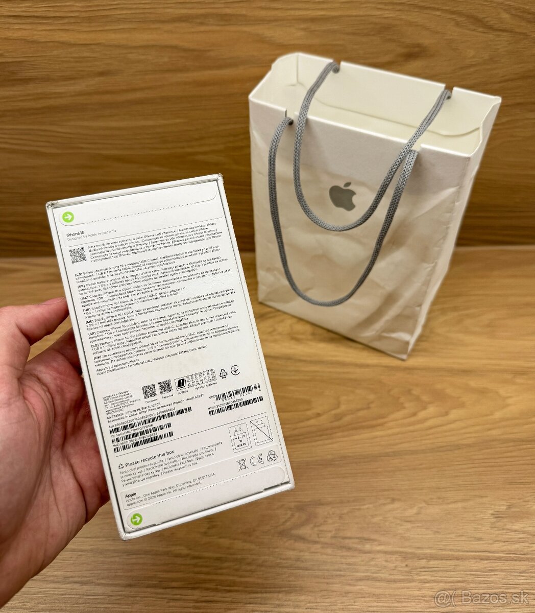 Apple iPhone 16 128GB Black - nerozbalený - 2