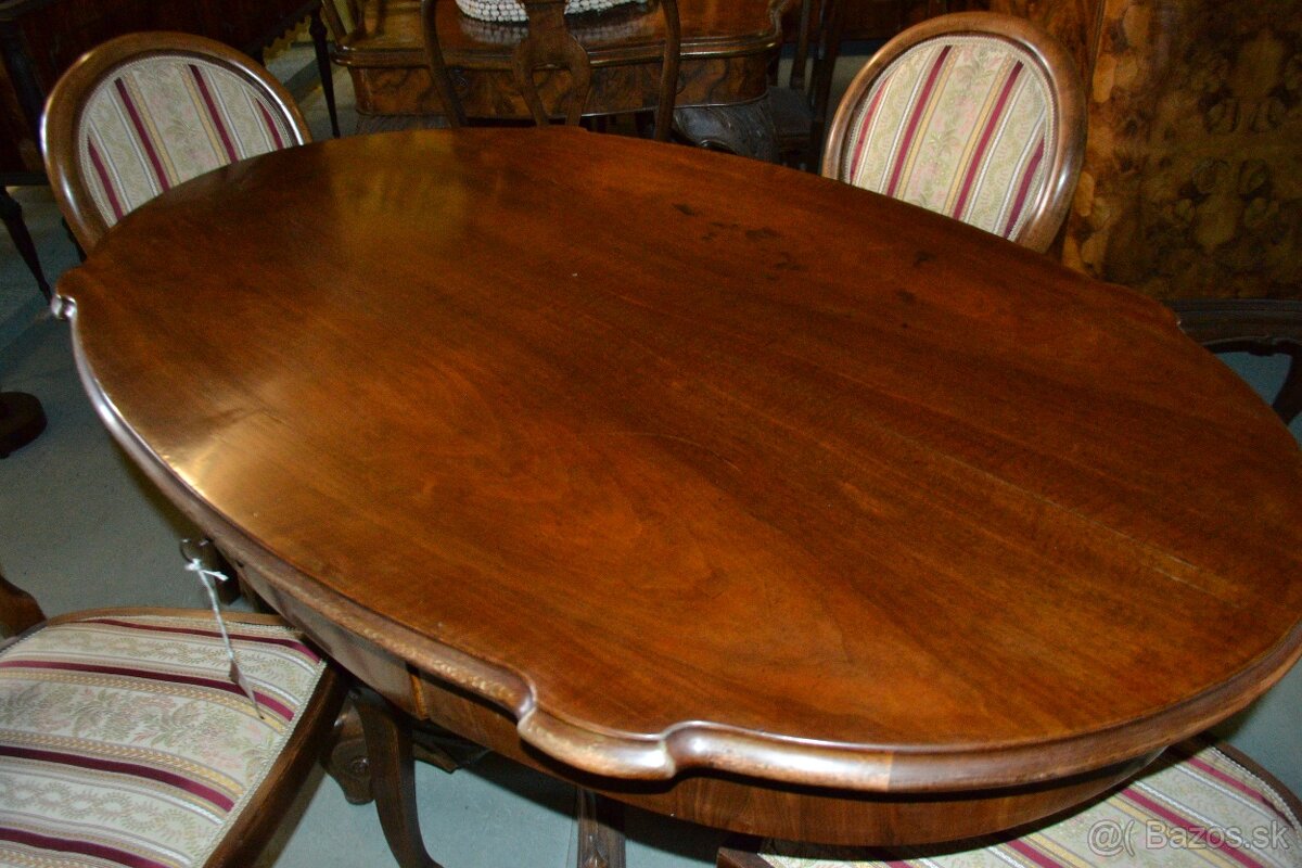 cajovy set so 4 stolickami - 2