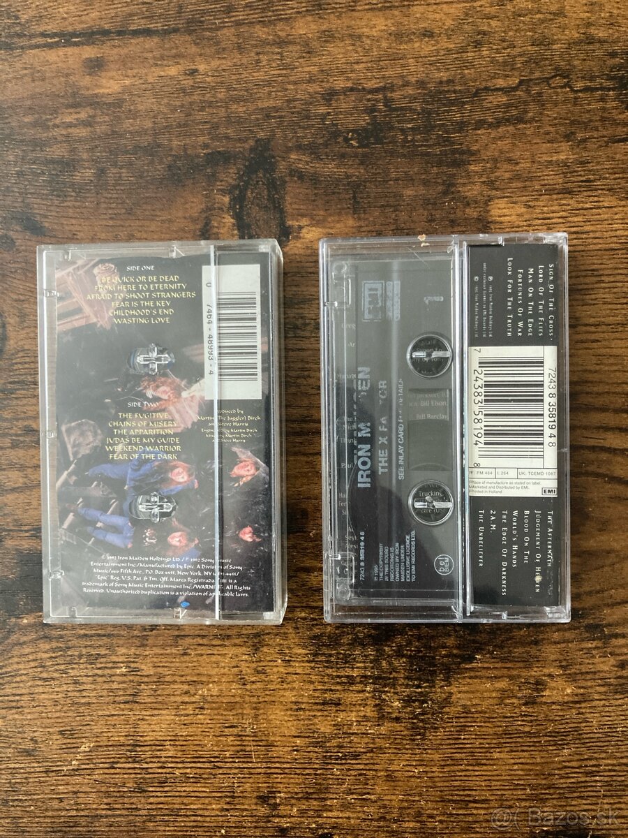 mc kazety Iron Maiden - 2