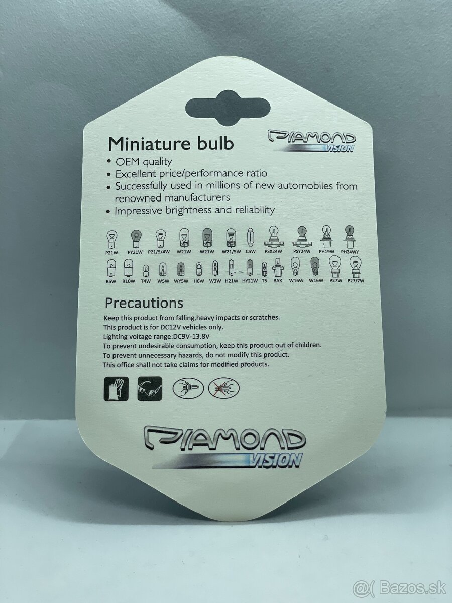 Žiarovky Diamond Vision P21W 12V - 2