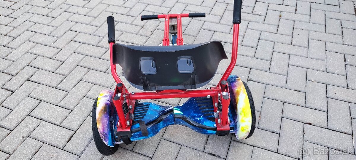 Predám hoverboard 10´ s vozíkom a nabíjačkou - 2