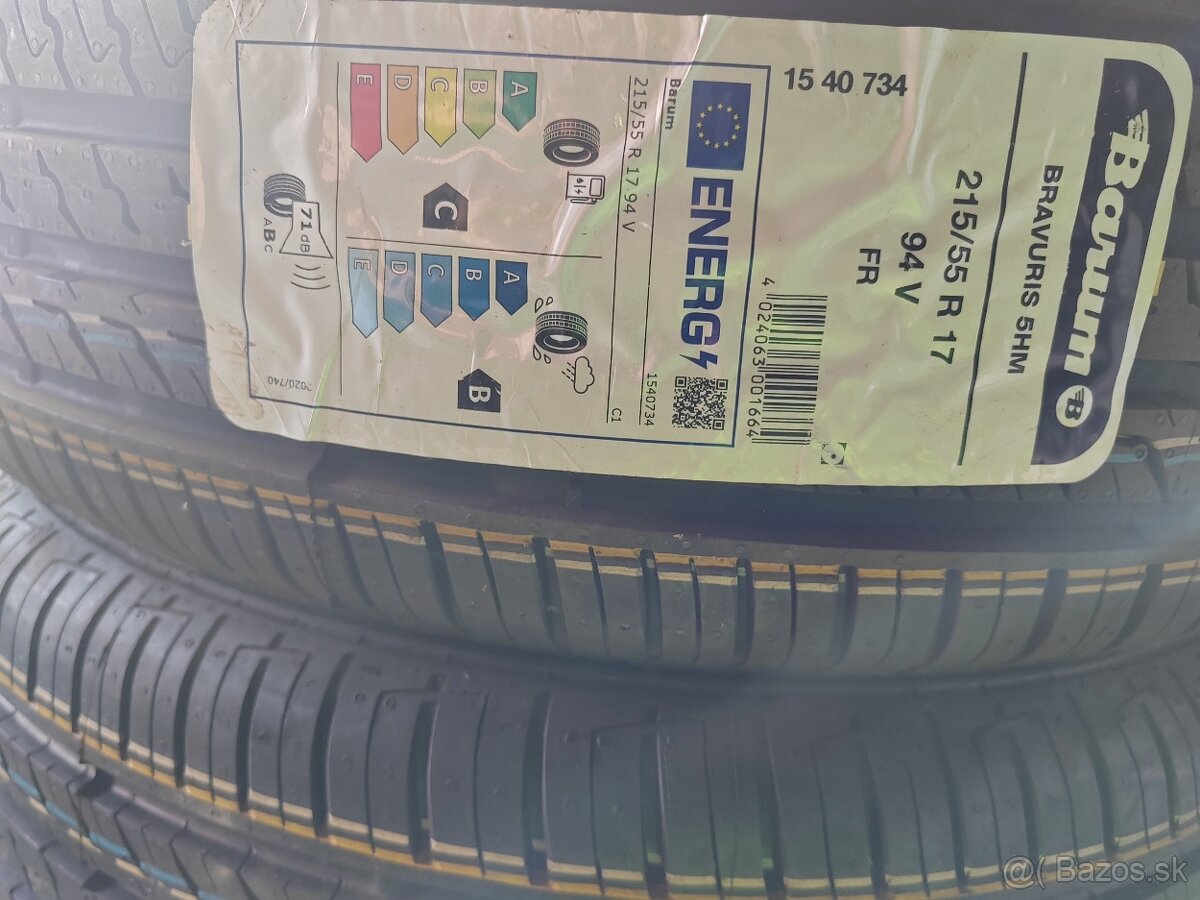 215/55 r17 barum 2 ks - 2