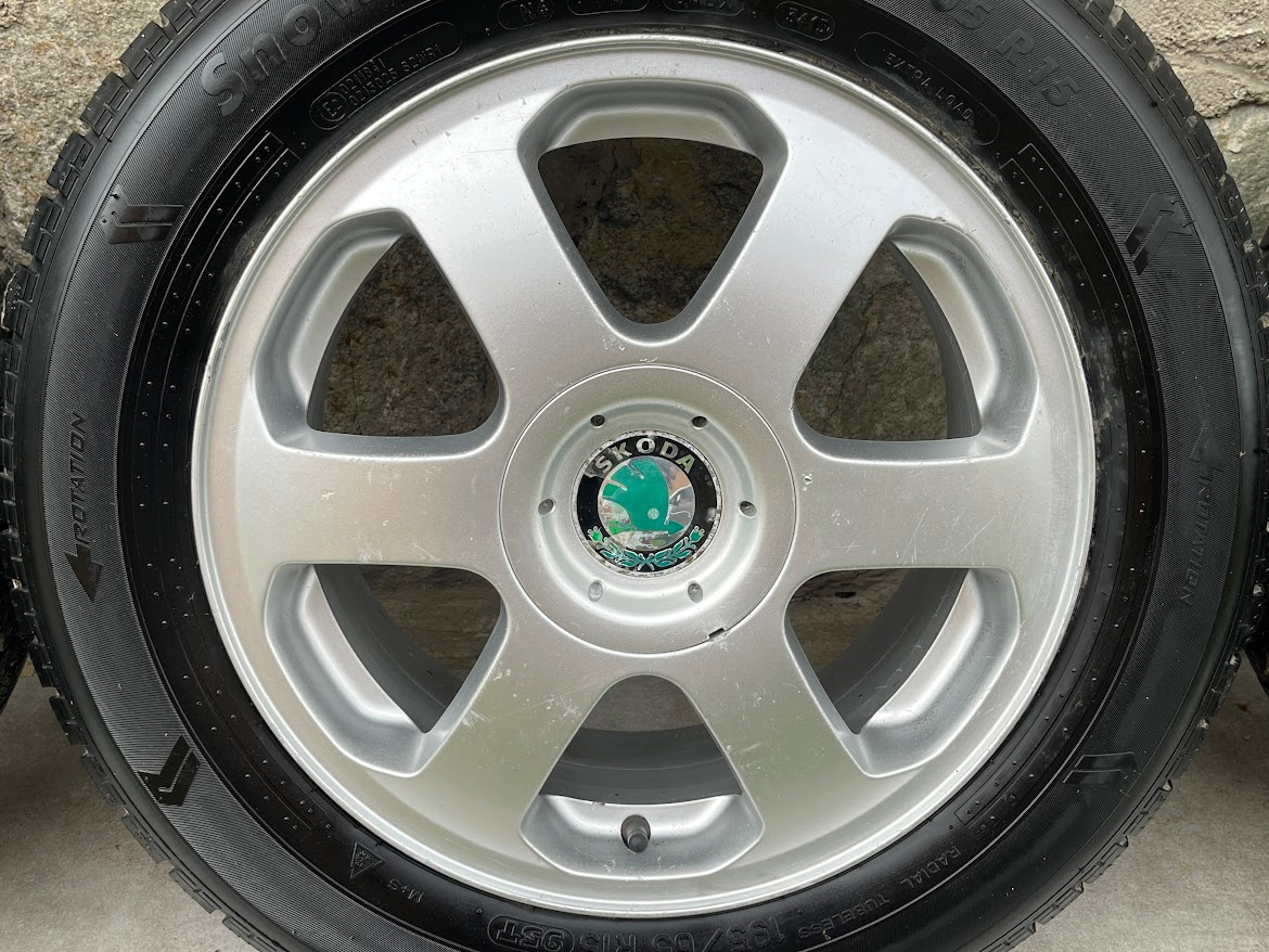 Disky Škoda 5x100 R15 - 2