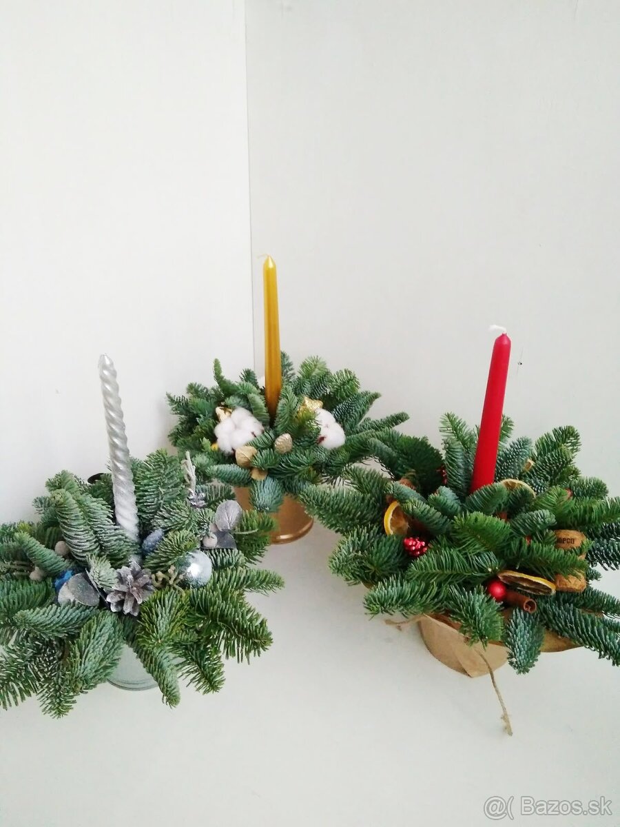 Adventný veniec, veniec na dvere - 2