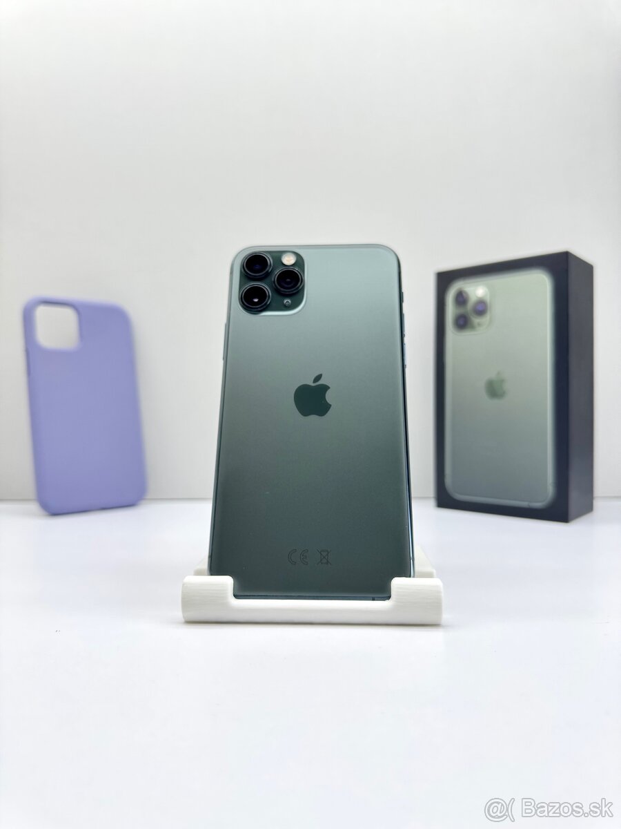 iPhone 11 PRO MIDNIGHT GREEN TOP STAV 100% BATÉRIA - 2