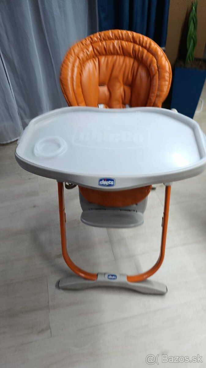Detsķá jedálenská stolička Chicco Polly 2v1 - 2
