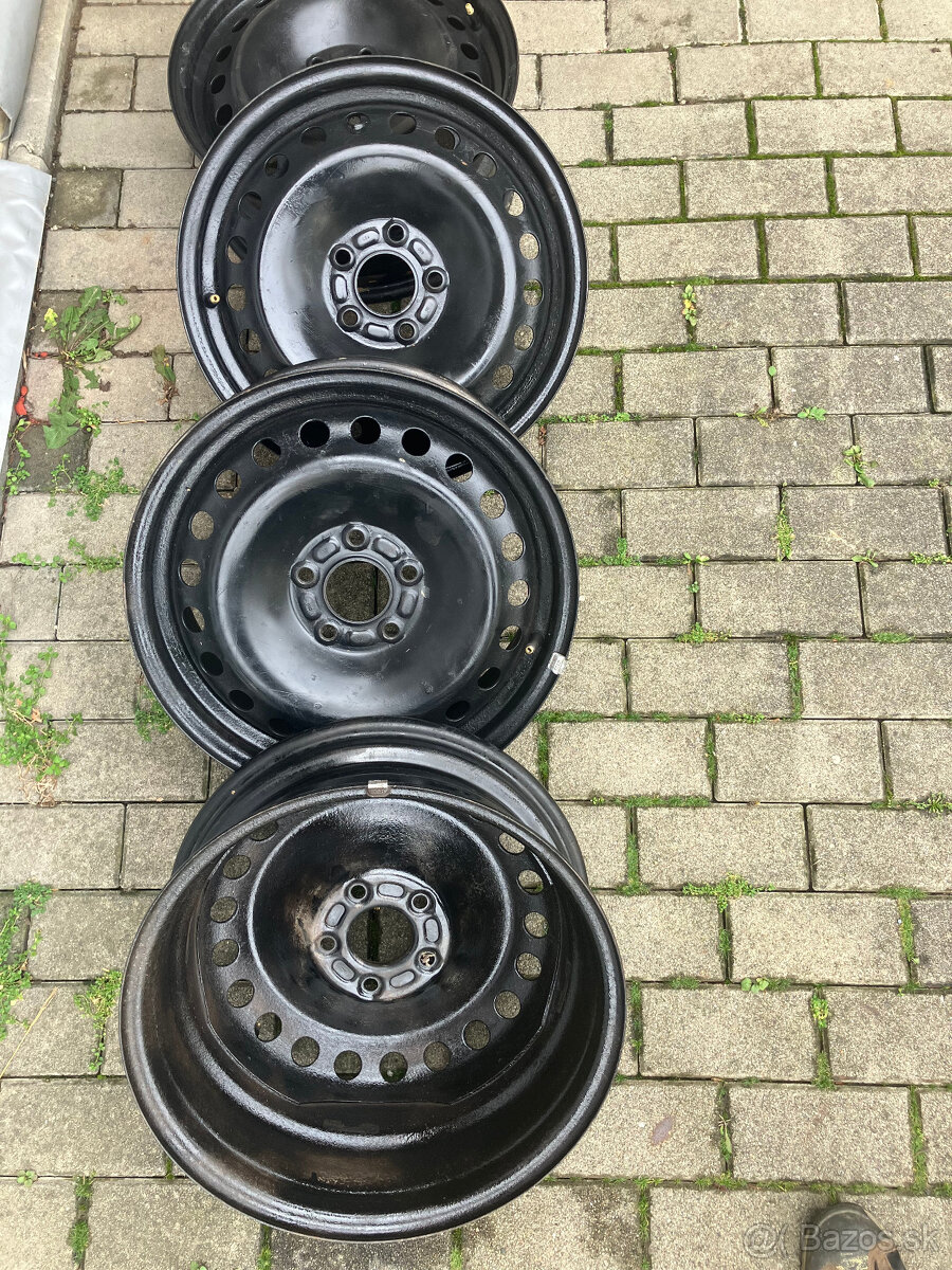 Plechový disk 6,5x16 5x108 pre Ford ,Peugeot, Citroen, Volvo - 2