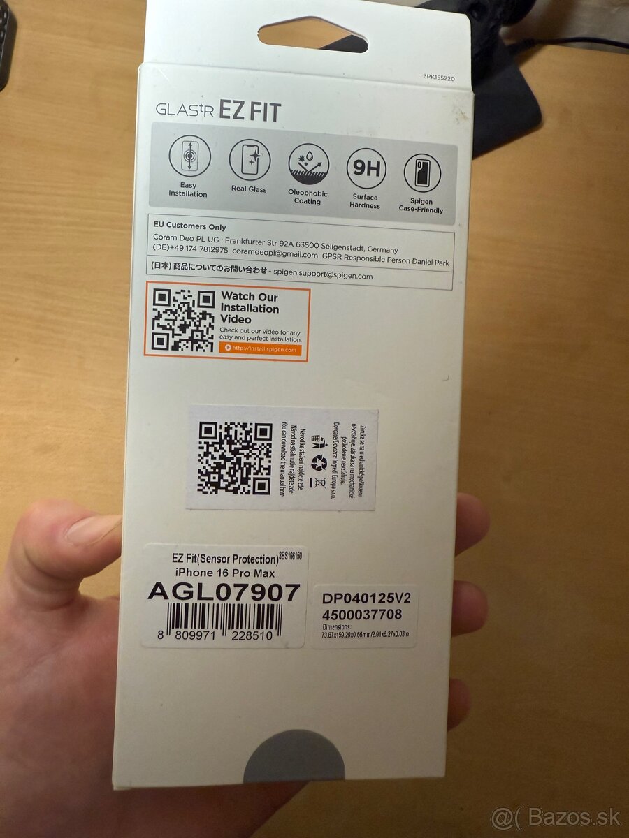 Ochranné sklo IPhone 16 Pro Max - 2