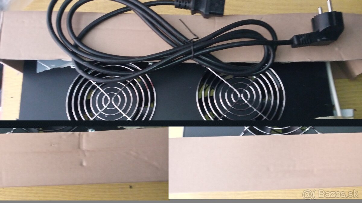 Ventilačná jedbotka 19" - 2