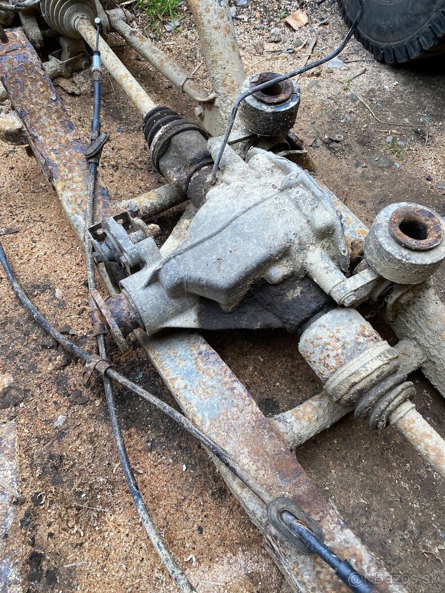 Land rover freelander zadná náprava - 2