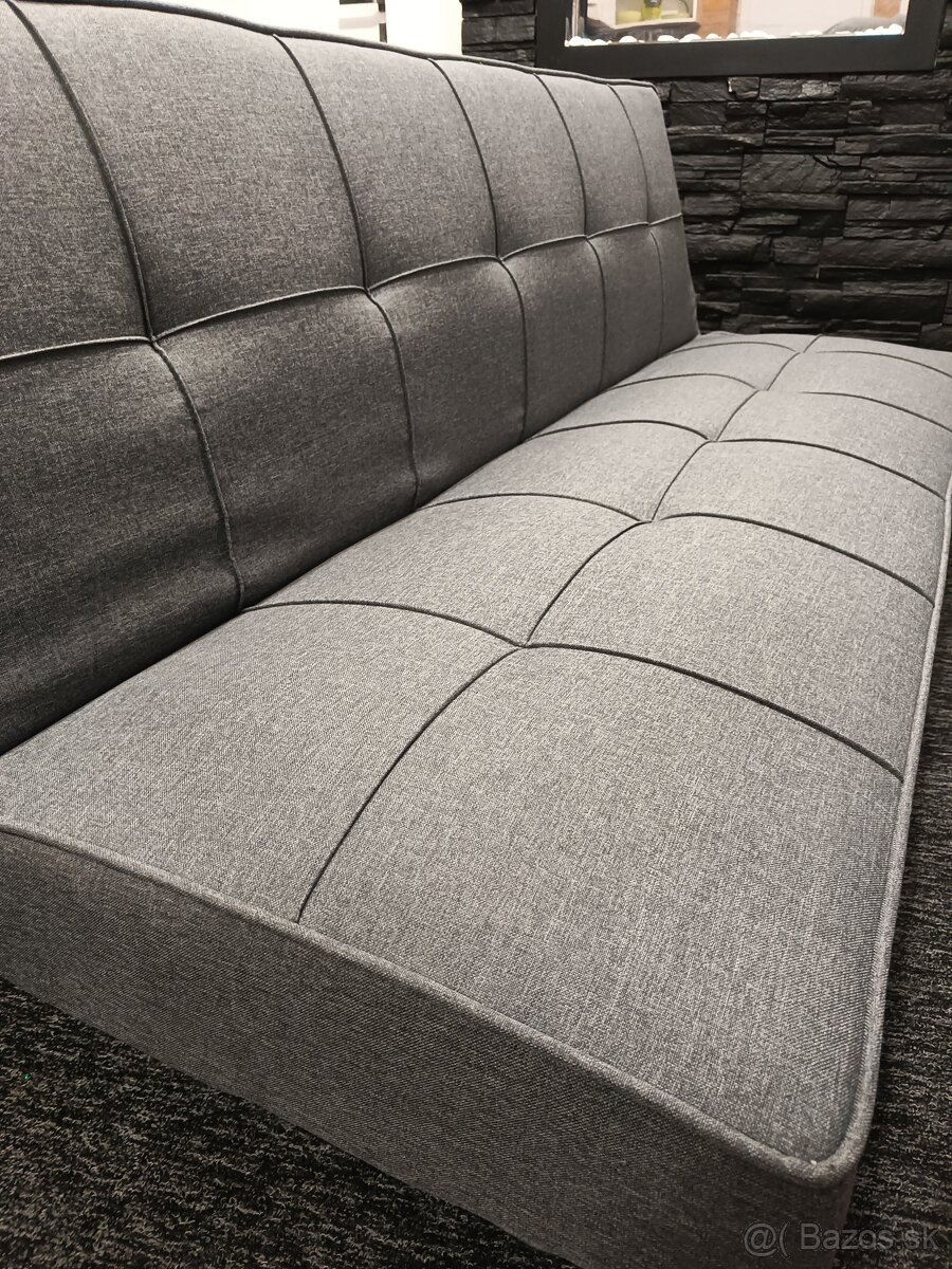 Rovná sedačka /šedá/ - 2