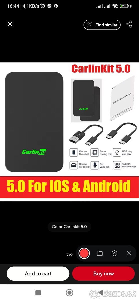 Carlink kit 5 (wireles to USB) - 2