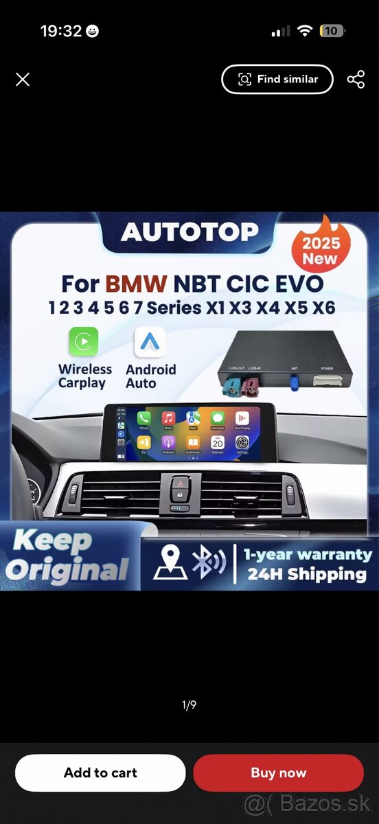 Predám modul carplay, android auto - 2