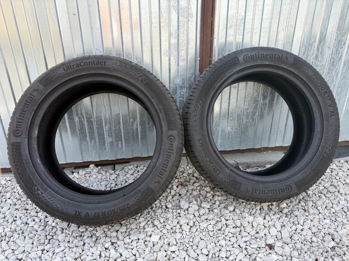 Letné pneumatiky 225/50 R17 - 2
