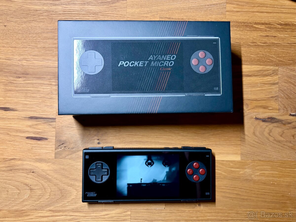 AYANEO Pocket MICRO Classic - 8G+256G + čierny - 2