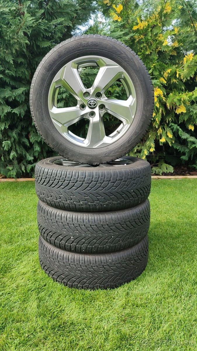 TOYOTA RAV4 originál disky 225/60 R18 5x114,3 18x7J ET35 - 2
