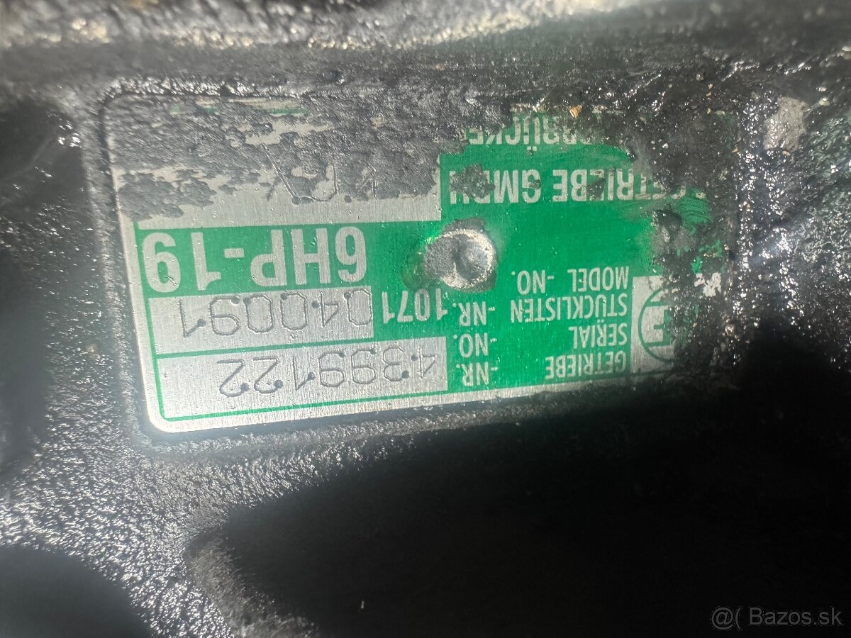 Prevodvka 6HP19 Audi a6 c6 Quattro - 2