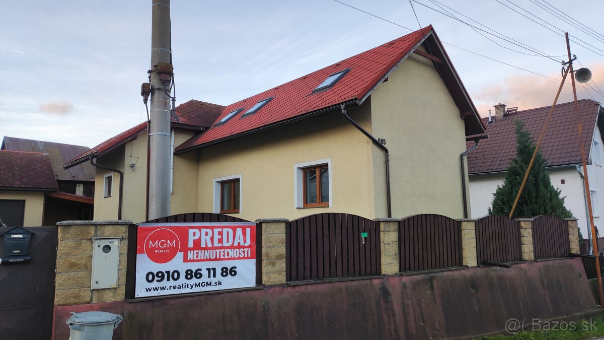 REZERVOVANÉ, 5i rodinný dom - Kysucký Lieskovec - 2