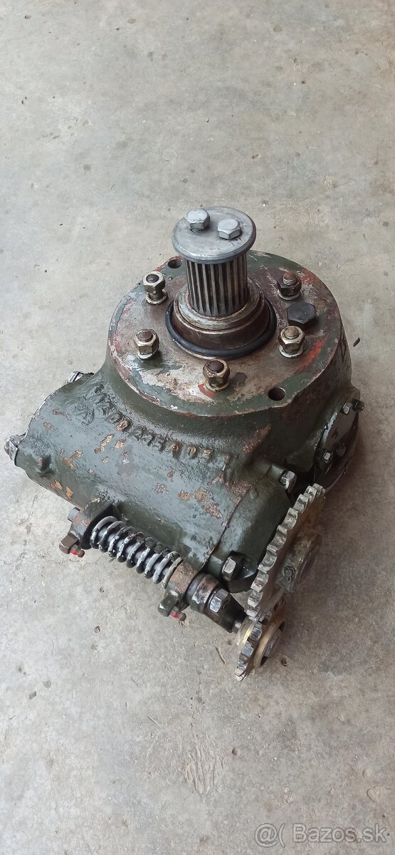 Šneková prevodovka - 2