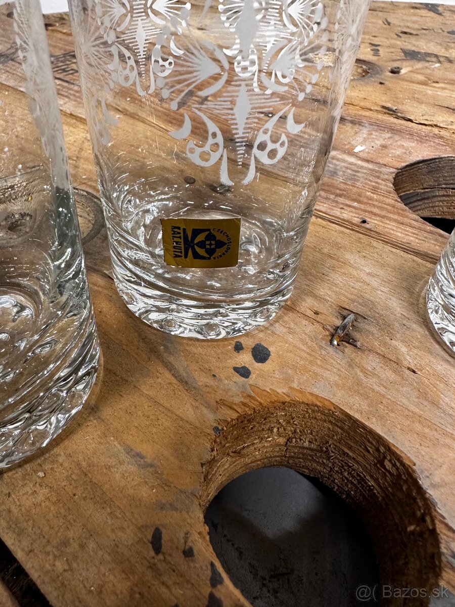 ✨ Vintage sada 6 ks vysokých pohárov - 2