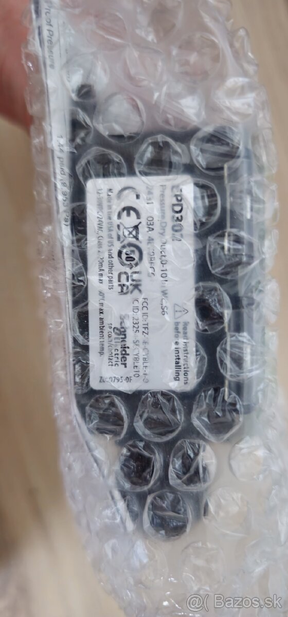 Senzor tlaku Schneider Electric - nový - 2