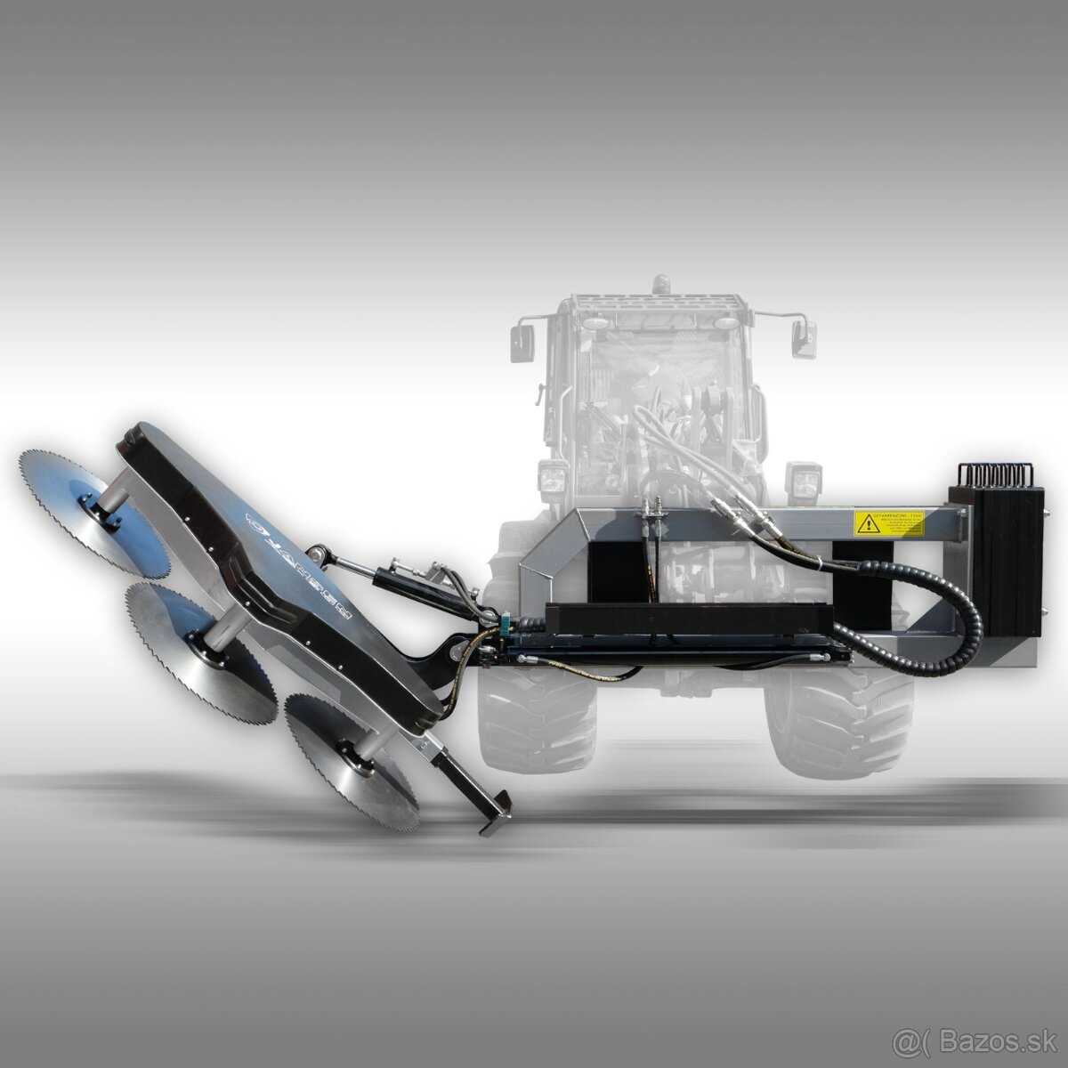 Jansen AS-600 Čelné nože na traktor - 2