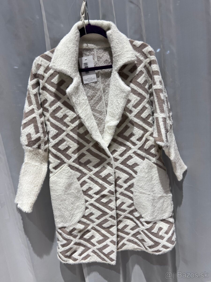 Prémiový oversize kabát – nový, UNI - 2