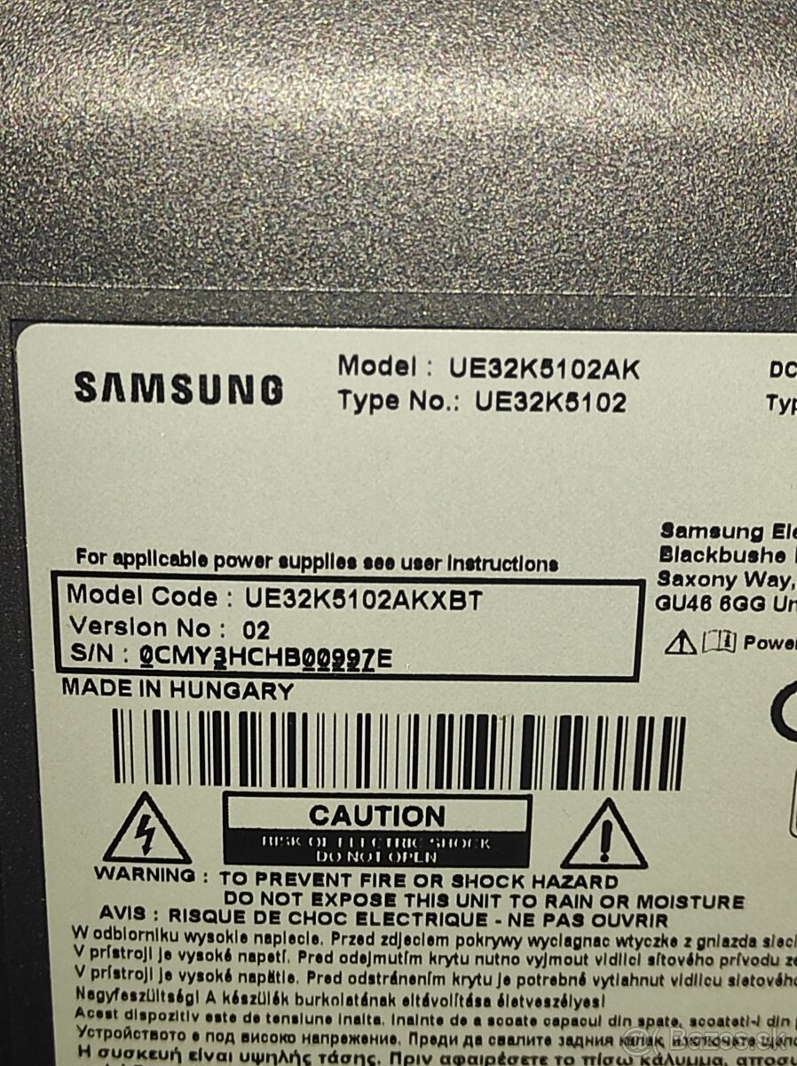 Televízor Samsung - 2