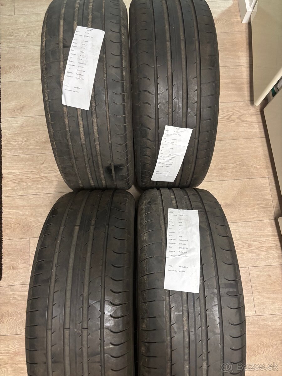 Letné pneumatiky SAVA 225/50 R17 98Y - 2