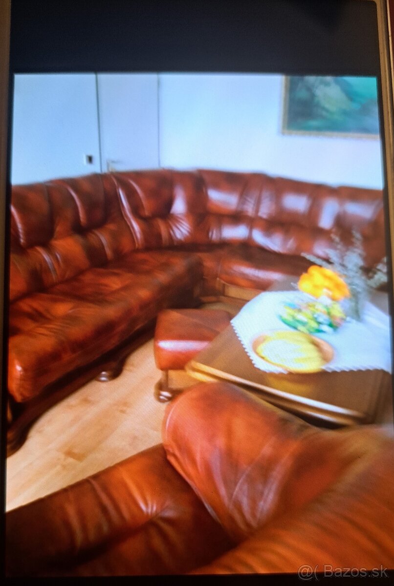 Kožená sedacia súprava - 2