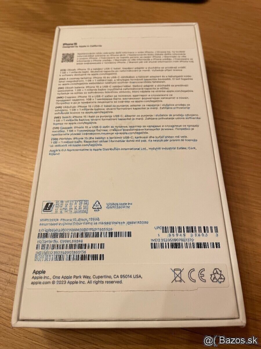 IPHONE 15 BLACK 128GB - 2