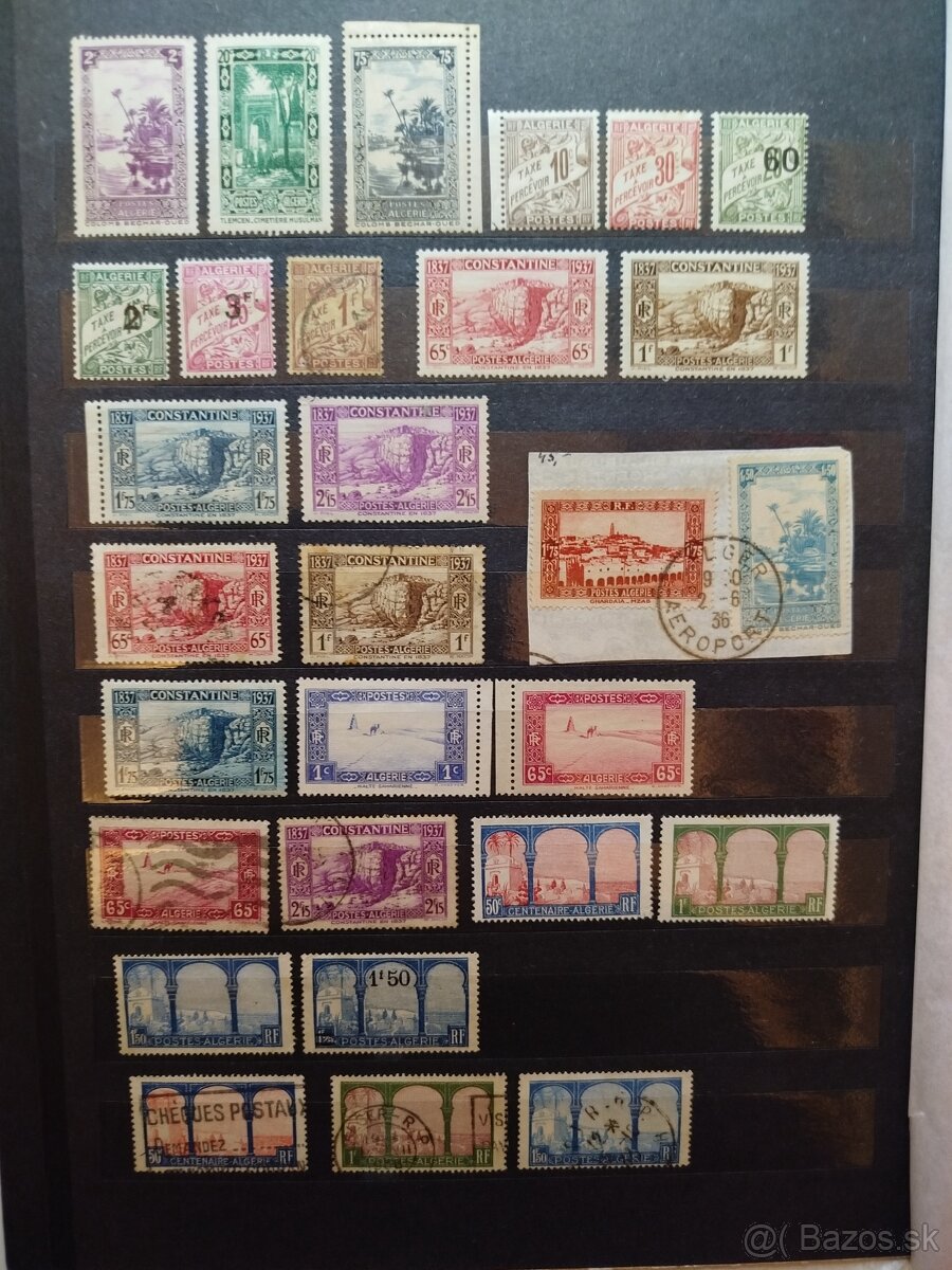 Alžírsko - partia známok - 2