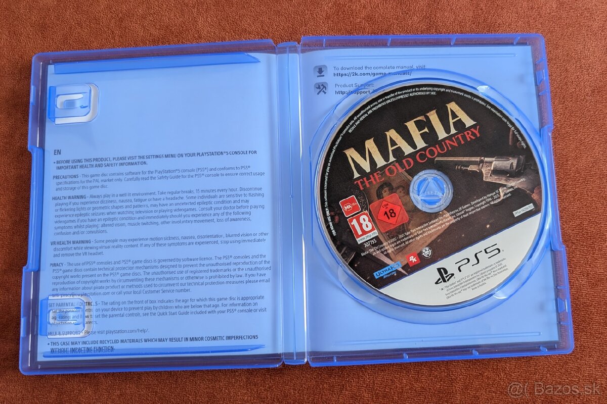 Predám PS5 hru Mafia Old country - 2