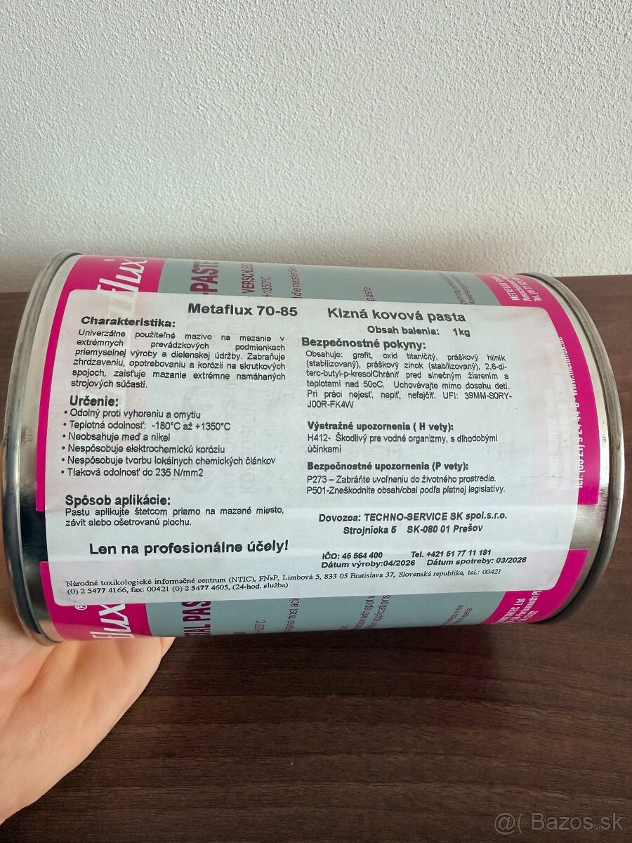 Metaflux Gleitmetall 1kg - 2