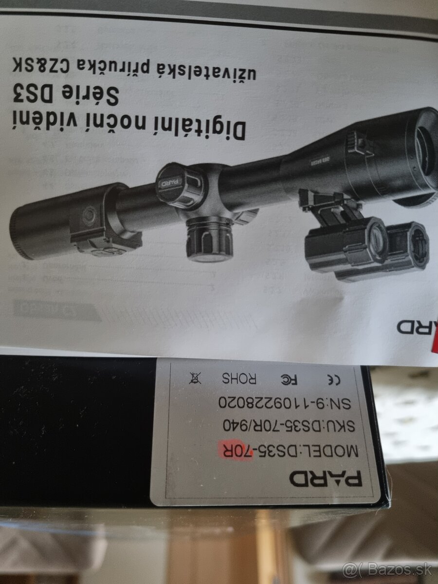 Puškohlad- digitálne nočné videnie DS35-70R - 2