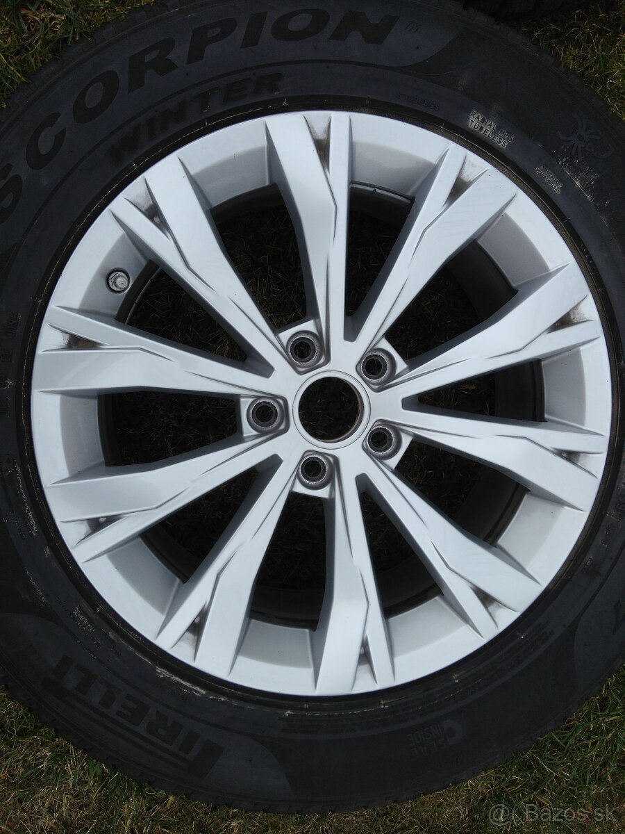 Zimní kola r17 Tiguan Volkswagen montana - 2