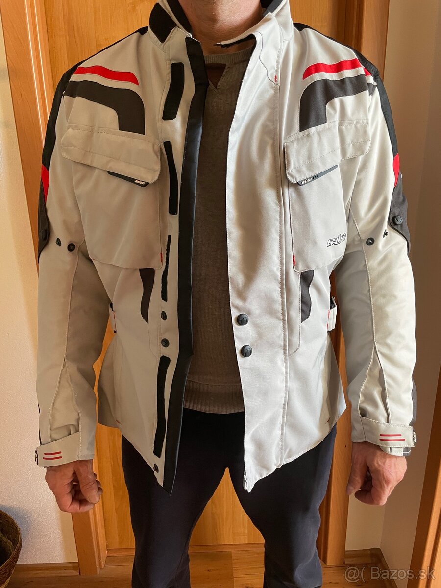 Moto-bunda s odnímateľným zateplením a protektormi - 2