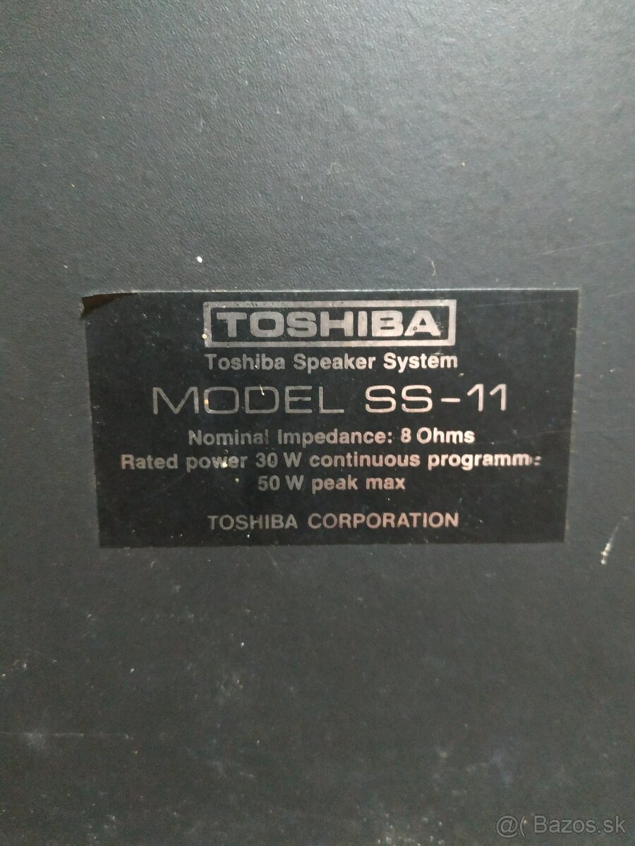 Reproduktory Toshiba - 2