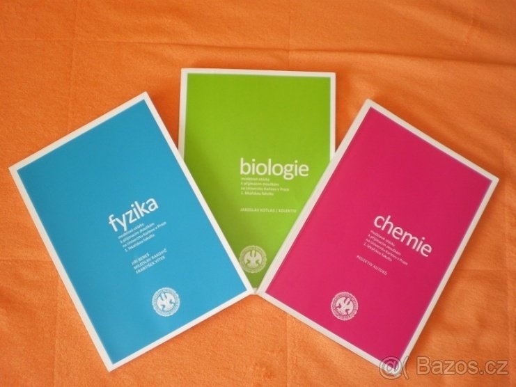 medicína materiály Brno MU, Praha,LF UK, Olomouc přijímačky - 2