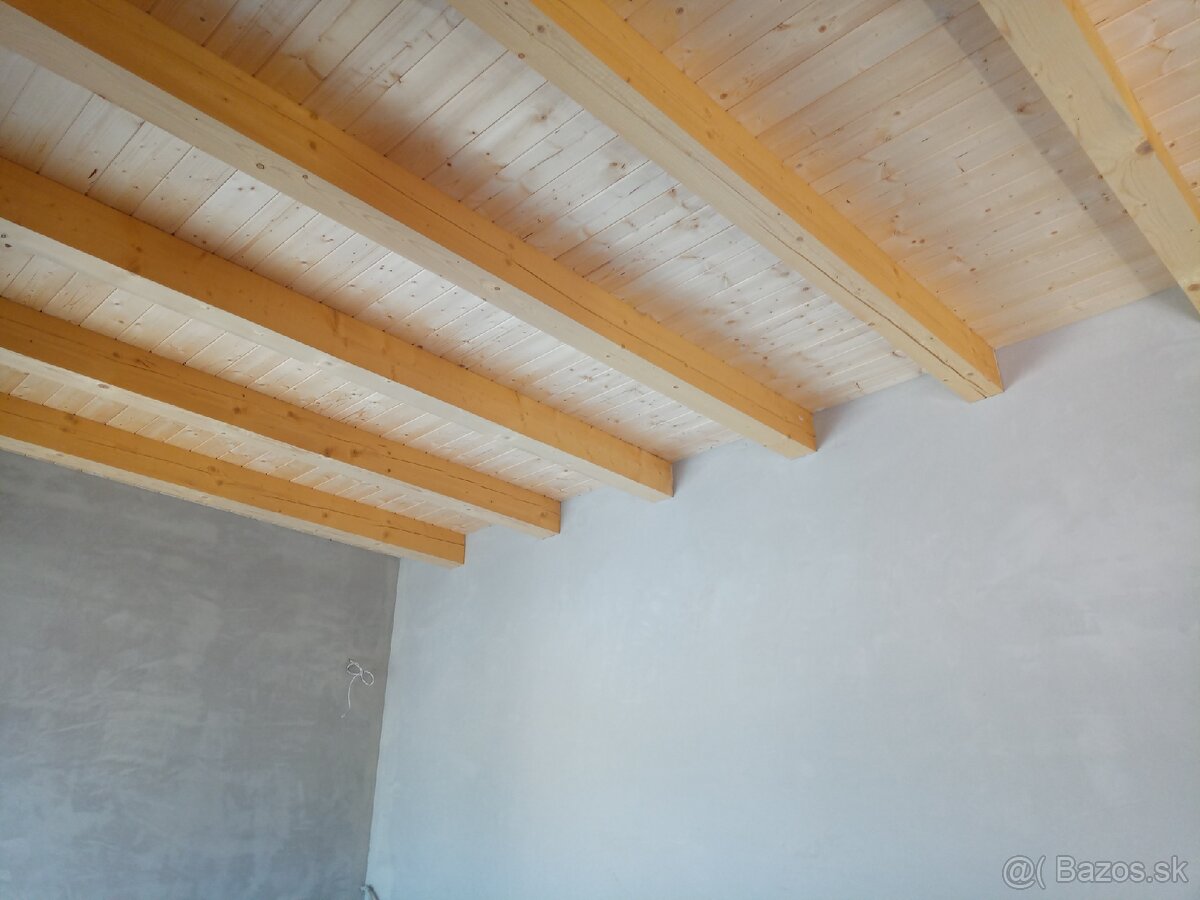 Strojové sádrove omietky - 2