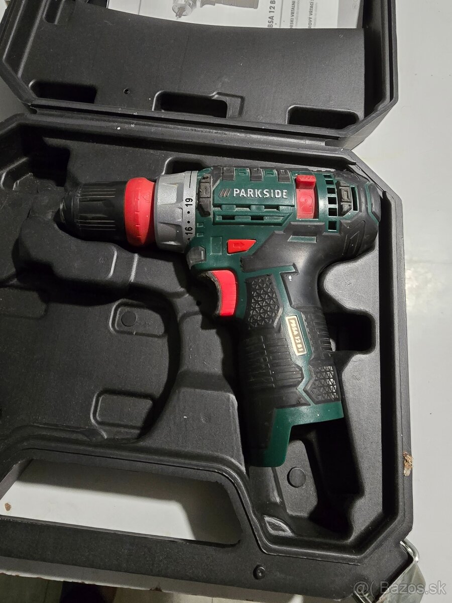 PARKSIDE® Aku vŕtací skrutkovač PBSA 12 - 2