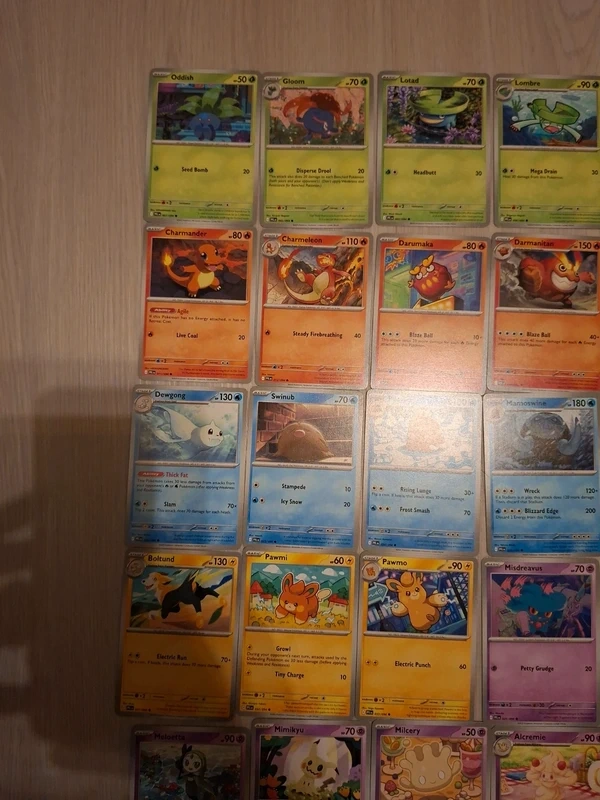 Pokémon Phantasmal Flames - basic karty 74ks - 2