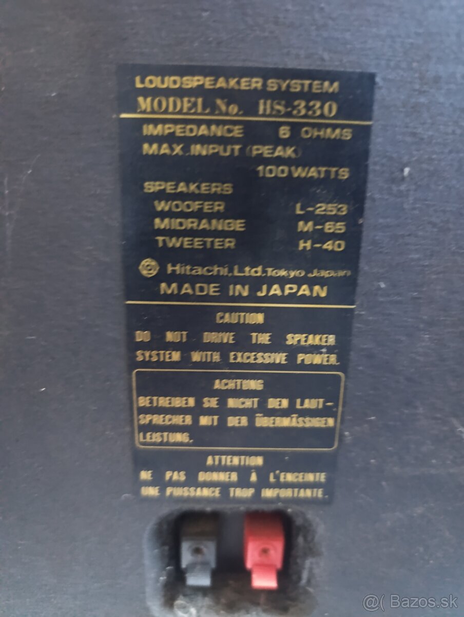 Hitachi reproduktory - 2