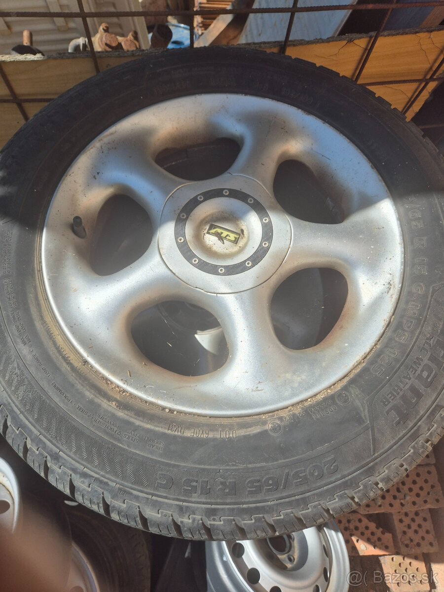 Hliník disky 5x112 R 15 - 2